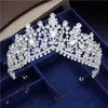 Earrings & Necklace Baroque Crystal Gold Bridal Jewelry Sets For Women Fashion Tiaras Necklaces Set Crown Wedding Jewellry