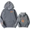 후드 가을 겨울 포뮬러 원 R Lando Norris McLaren 팀 레이싱 팬 까마귀 팀 남성/여성 Oversized Hoodies 211217