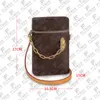 M44914 Crossbody Box Pudełko na ramię w torbie torebki unisex moda luksusowy projektant torba komunikatorów najwyższej jakości torebka szybka dostawa