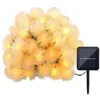 30LEDS CRYSTAL BALL SOLAR PROWED String Lights LED Fairy Light 8 Working Mode For Wedding Christmas Party Festival Outdoor