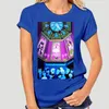 Męskie koszulki męskie T Shirt Summer Fashion Nawiedzony rezydencja Tops Black T-Shirt Kobiety