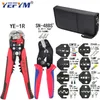 Crimping pliers SN-48BS 8 jaw kit package for 2.8 4.8 6.3 VH2.54 3.96 2510/tube/insulation terminals electrical clamp tools 211110