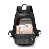Einfaches Design Oxford-Stoff Damenrucksack Kurzstreckenreise tragbare Freizeittasche Multi Pocket Mädchenschultasche Fsahion 3 Farben