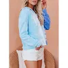 Blusa con cuello teñido anudado, Jersey informal estampado, sudaderas con capucha holgadas de estilo coreano, camisetas con capucha, sudaderas, prendas de vestir exteriores de manga larga, camisas CGYA88