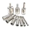 Professional Hand Tool Sets 10/15pcs 3mm-50mm Diamond Coated Drill Bit For Tile Marble Glass Ceramic Hole Saw Drilling Cutter Power T5UC