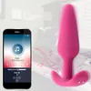 Massage Musik Steuerung Vibrator Bluetooth APP Butt Plug Video Fernbedienung Anal Plug Prostata Massage Pussy Sex Spielzeug Erwachsene Sex produkt