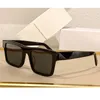 Hochwertige Sonnenbrille SPR19WF Damenmode Wildbrille Herren Retro-Stil Fahren quadratisch polarisierte Linse UV400 Schutzgürtelbox