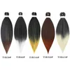 2021 Soild Ombre Deux Couleurs Tressage Cheveux Jumbo Cheveux Tressés 26 Pouces 5 Packs Vente Chaude Tissage Synthétique Facile Tressage Cheveux