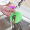 Multifunctionele gereedschap Siliconen Dishwashing Brush Keuken Huishoudelijke Schuren Pad Cleaning Borstel One Swipe Voor Meerdere toepassingen Wasschotels Goede Kwaliteit Gereedschappen