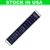 LED Aquarium Light Full Spectrum Fish Tank Lights Shell Extendable Brackets 3 Mode External Controller for Multi-Color Fresh Water Lighting 96 cm / 36 in