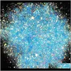 40Gbag Ultrathin Iridescent Nail Glitter Pigment Powder Holographic Acrylic Shinning Mermaid Paillette Sequins For Nails Decor Z6X7750986
