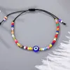 Nyaste tur turkiska onda blå öga slumpmässiga pärlstav kedja armband handgjorda söta accessarier skydd rep armband för kvinnor vänskap gåva smycken grossist