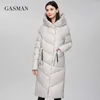 Gasman Manner Merk Down Parka's Winterjas Damesjas Lange Dikke Outlekwarm Vrouwjacket Plus Size 206 210910