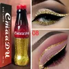 Cakaila 12 kleuren glitter vloeibare eyeliner wit zwart blauw foundation make-up cosmetica oogvoering potlood