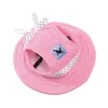 Husdjur levererar hundkläder mesh andningsbar sol hatt prinsessan hattar för katter och hundar 6 färger dh9507