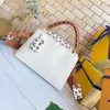 Leopard Print Capucines Handbags Tote Bag Women Crossbody Bag Removable Belt Top Quality Handbag Purse Clemence Fashion Shopping B171E