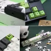 لوحات المفاتيح Varmilo الباندا المزدوج وضع لوحة المفاتيح الميكانيكية VD87M 87KEY مكتب الكمبيوتر المحمول مكتب لعبة الخلفية البيضاء، بلوتوث 5.0