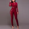 burgund jumpsuits