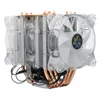 1/2/3 fans 4pin 6 Heatpipes Kleurrijke Backlit CPU Koeling Fan Cooler Heatsink voor Intel AMD - 1