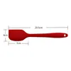 Silicone Creme Spatula Shovel Manteiga Raspador de Cozinha Bolo Colher resistente ao calor Colher de gelo misturando ferramentas de cozimento ferramentas DH9481