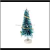 Decorations 5Pcs Christmas Accessories Placed In The Desktop Tree Luxury Gift Pendant Decoration Pine Xmas Festival Year Home Decor1 N Thder