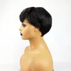 Perruque synthétique coupe courte Simulation perruques de cheveux humains postiches pour femmes noires et blanches qui ont l'air réel 288A #