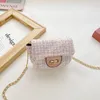 Little Girls Mini Purses and Handbags Cute Baby Small Coin Wallet Woolen Kids Crossbody Bag Girls Clutch Purse Bolsa Gift