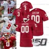 Custom Men Women Youth Indiana Hoosiers College Football Jersey 8 Stevie Scott III 5 Dexter Williams II 9 Michael Penix Jr. 3 Ty Fryfogle 6 Donavan Hale Sewn White Red