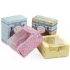 Babyskor Presentförpackning Barnbarn Skor Förpackningslådor med klart fönster Shoe Shop Display Boxes
