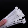 4.8*200 3.6*300 plastique fermeture éclair garniture enveloppe câble boucle attaches fil noir blanc couleurs 500 pièces ligne spéciale australienne