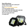 200W 250W SMD5054 Luces de inundación LED Luz de trabajo al aire libre súper brillante IP66 Reflectores al aire libre impermeables para garaje Jardín Lawn153r