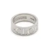 21SS Fashion Jewelry Raf Simons Högkvalitativ 925 Silver- och kvinnors ringar Holiday Gifts315J