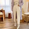 Frauen Harem Jeans Hosen Mode Hohe Taille Weiß Denim Jeans Weibliche Hose Frühling Sommer Streetwear 210515