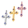 Modieuze roestvrijstalen cross cremation urn hanger kan een familie of huisdier as hanger ketting keepsake herdenken