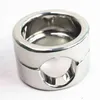 Cockrings Metal Scrotum Pendant Ball Stretchers Testis Weight ring Penis Stainless Steel cock Lock Ring Sex Toys BB 2 128 1123