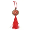 Interior Decorations Home Decor Chinese Lucky Feng Shui Car Mirror Pendant Charm Symbol Good Attract Wealth & Luck Coins