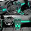 Voor BMW X3 E83 2006-2010 Auto-styling 3D 5D 5D Koolstofvezelauto Interieur Console Kleur Veranderglangsticker Sticker Sticker Sticker Sticker Sticker Sticker