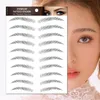 4D Hair Like Eyebrows Stickers Makeup Waterproof Eyebrow Tattoo Sticker Long Lasting Natural Fake Eye Brow Stickers Cosmetics 17111982229