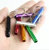 Mental training emergency whistle keychain camping hiking outdoor sports tools multi-function animal pet dogs puppy train whistles