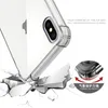 Clear Hybrid Hard PC 1.0mm Acrylique Case Pour iPhone cas 13 12 Soft Frame Bumper Housse Antichoc Samsung Transparent