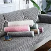 Tongdi moderno sofá de luxo espesso capa elegante toalha lace slipcover anti-skid assento tapete desdobramento decoração para sala de estar 211116