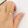111-999 Adjustable Minimalist Finger Ring Jewelry Stainless Steel Gold Silver Plating Lucky Angel Number Rings