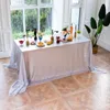 Table Cloth Manteles Para Fiesta Gala Decoration Tablecloth Sequin Rectangular Wedding Party Christmas Halloween Ceremony Cover1439488