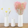 Vases Simple Vase à fleurs en céramique Accueil Table Décor Arrangement Jardin Bureau Ornement Creative Bureau Décoratif