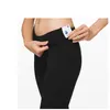 Leggings da yoga con pantaloni fitness nudi Pantaloni sportivi a nove punti elastici a vita alta senza cuciture per le donne no logo