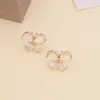 Personnalité à la mode INS boucles d'oreilles élégantes 925 argent aiguille verre papillon cristal boucles d'oreilles pour femmes filles