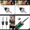 Barware Kitchen, Dining Home & Garden Drop Delivery 2021 Stainless Steel Whisky Liquor Oil Wine Bottle Pourer Cap Spout Stopper Mouth Dispens