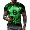 Bitcoin Revoluion Shir Crypto Shirt - Currency T 셔츠 멋진 캐주얼 프라이드 남성 유니섹스 패션 210716