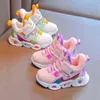 Winter kids Sport Shoes For Girls Sneakers Children Boys Fashion Casual Running Leather Child for girls 220115