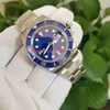 Doskonałe zegarki BP Wristwatches 116619 40mm Ze Stali Nierdzewnej 316L Ceramiczne Sapphire Blue Luminescent 2813 Ruch Automatyczny mechaniczny męski zegarek